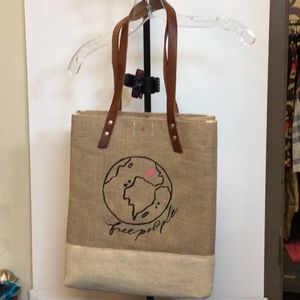 Apolis global citizen Free People tote.